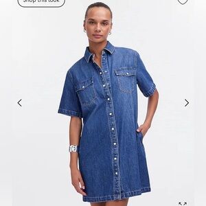 Oversized Mini Shirtdress